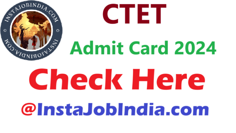 CTET Admit Card