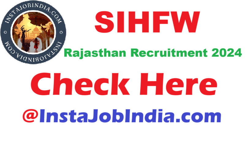 Rajasthan Recruitment 2024