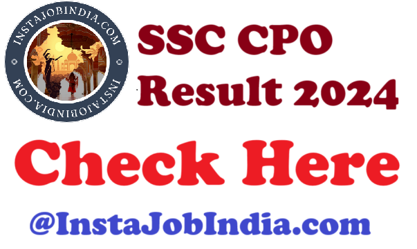 SSC CPO Result